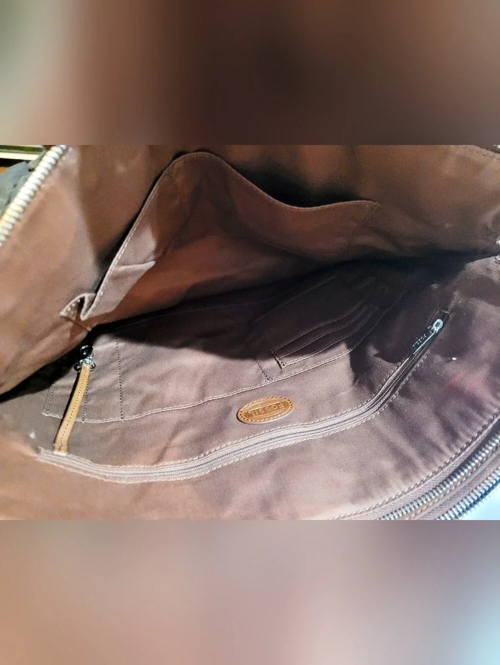 Fossil Leather Bag
